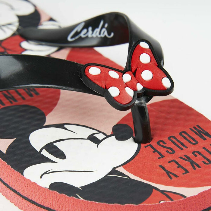 Șlapi pentru Copii Minnie Mouse Roșu