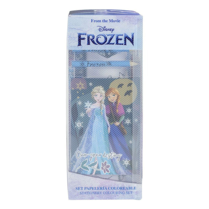 Set de Papetărie Frozen 24 Piese Albastru