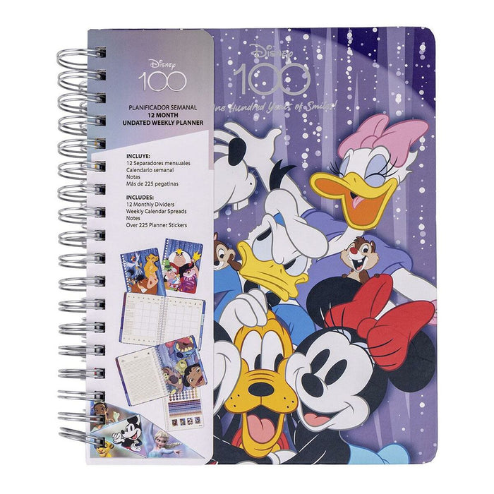 Planificator săptămânal Disney 19 x 24 x 2 cm