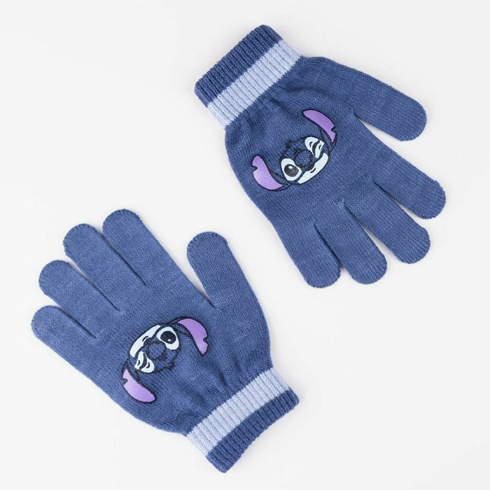 Mănuși Stitch Albastru închis 2-8 Ani