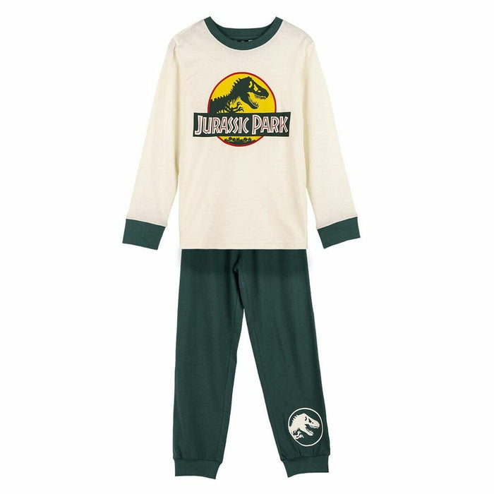 Pijama Infantil Jurassic Park Bej