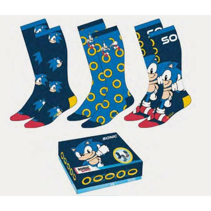 Șosete Sonic 36-41 3 Piese