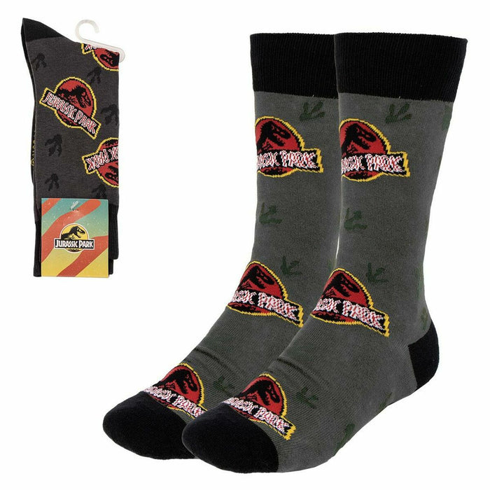 Șosete Jurassic Park Verde inchis Unisex