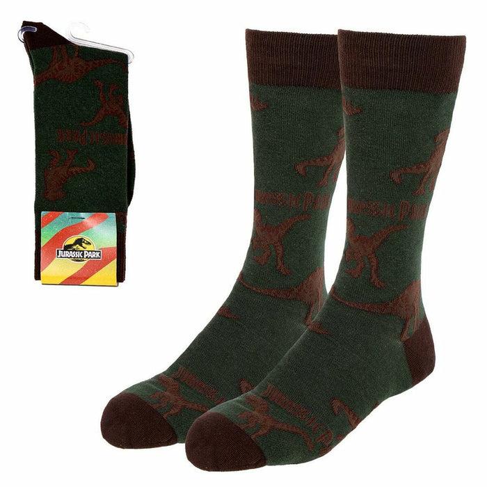Șosete Jurassic Park Unisex Verde inchis