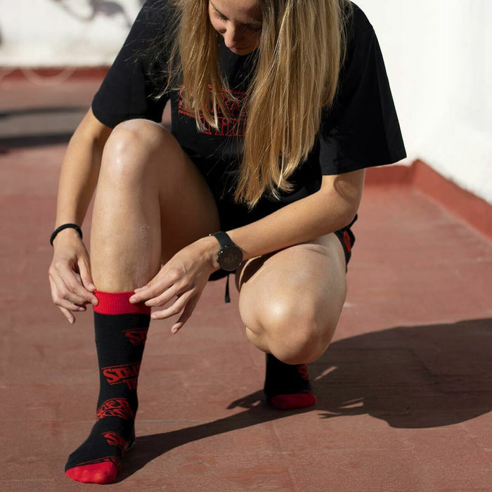 Șosete Stranger Things Negru