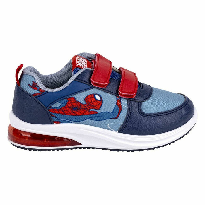 Adidași cu LED Spider-Man Velcro Albastru