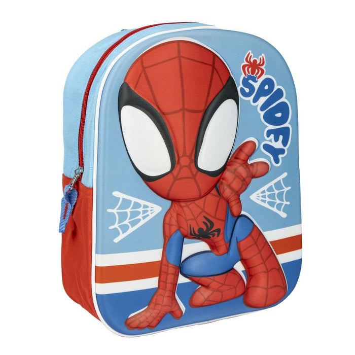 Rucsac pentru Copii 3D Spidey Albastru Roșu 25 x 31 x 1 cm