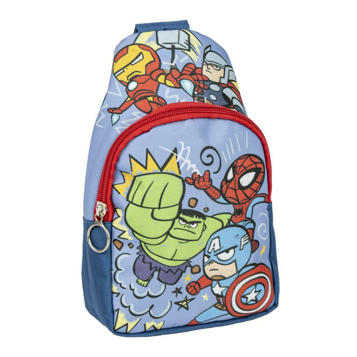 Rucsac pentru Copii The Avengers Geantă de Umăr Albastru 13 x 23 x 7 cm