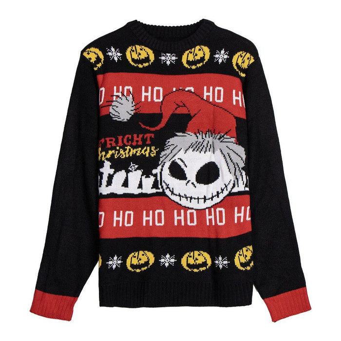 Pulover Femei The Nightmare Before Christmas Roșu Negru
