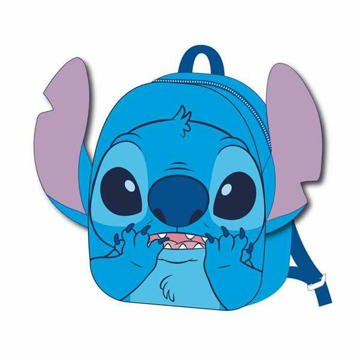 Ghiozdan Stitch Stitch Blue 18 x 22 x 8 cm