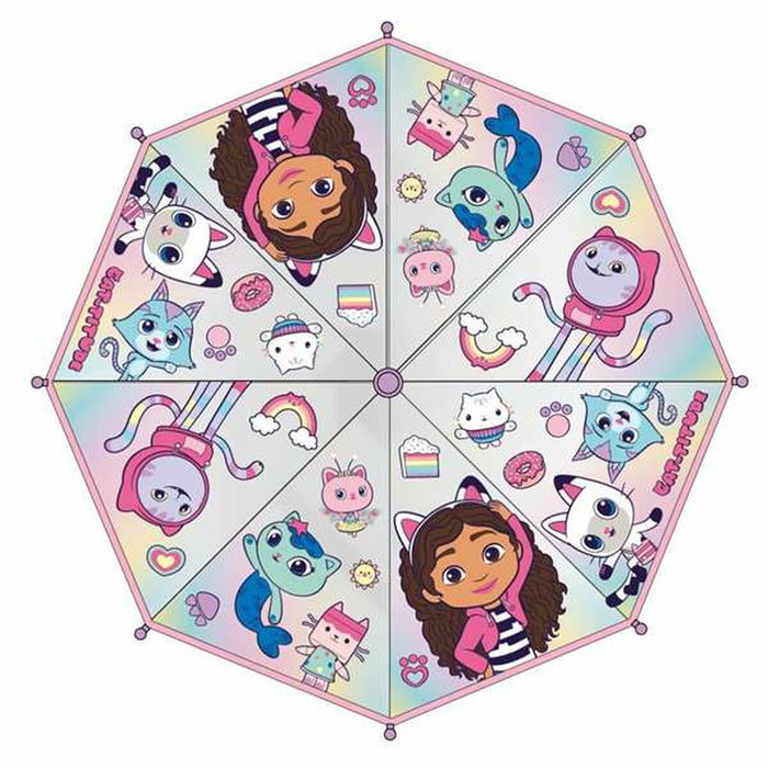 Umbrelă Gabby's Dollhouse Roz PoE 45 cm