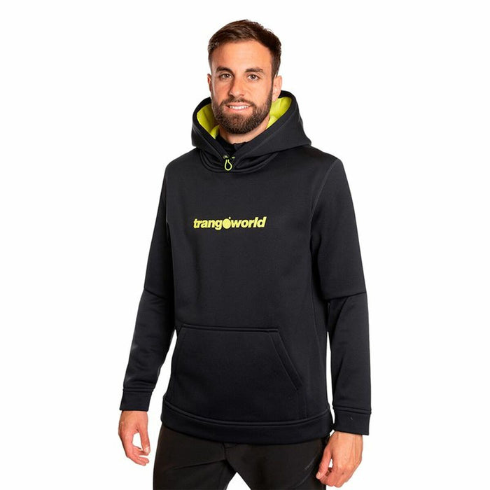 Hanorac cu Glugă Bărbați Trangoworld Login Negru