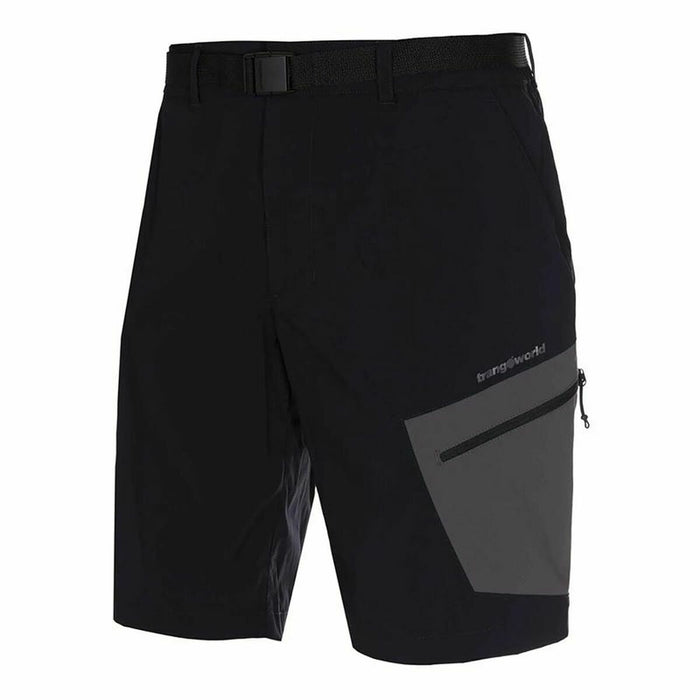 Pantalon Scurt Sport Trangoworld Laruns Negru Munte Multicolor
