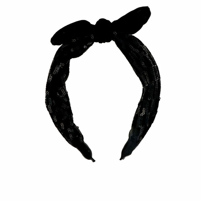 Diademă Inca Negru Fundă