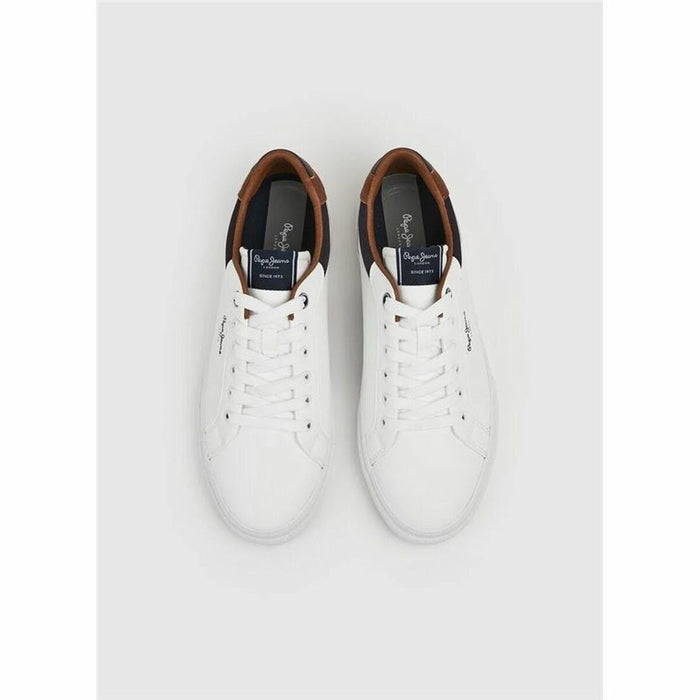Adidași pentru Copii Pepe Jeans Kenton Court Alb