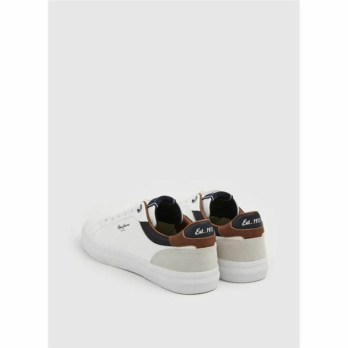 Adidași pentru Copii Pepe Jeans Kenton Court Alb