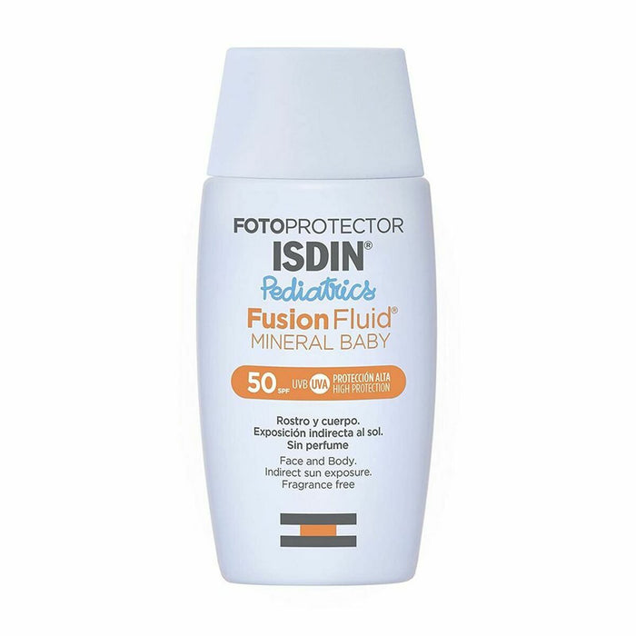 Lichid cu protecție solară Isdin Pediatrics Mineral Baby Spf 50 50 ml