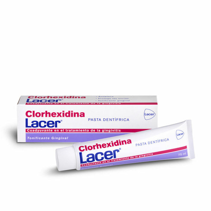 Pastă de Dinți pentru Îngrijirea Gingiilor Lacer Clorhexidina (75 ml)