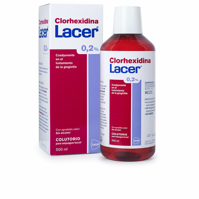Apă de Gură Lacer Clorhexidina 500 ml