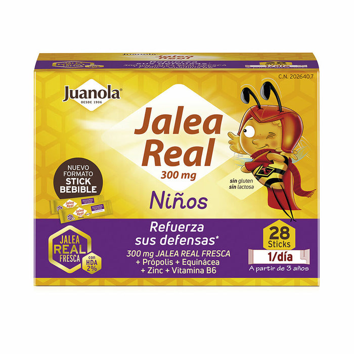 Supliment Alimentar Juanola lăptișor de matcă Infantil 28 Unități