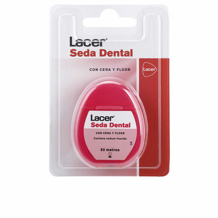 Ață Dentară Lacer Triclosan (50 m) Fluor