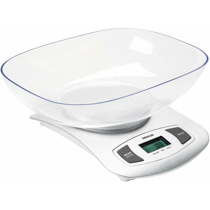 cântarul de bucătărie Sencor SKS 4001WH Alb 5 kg 2 L