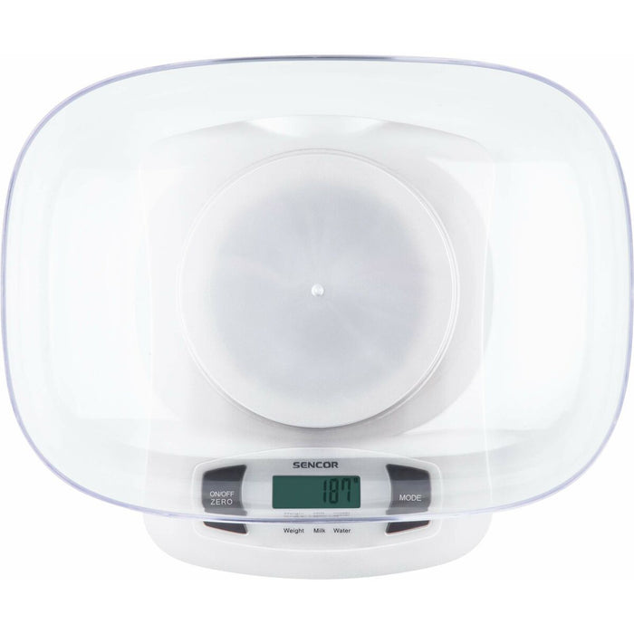 cântarul de bucătărie Sencor SKS 4001WH Alb 5 kg 2 L
