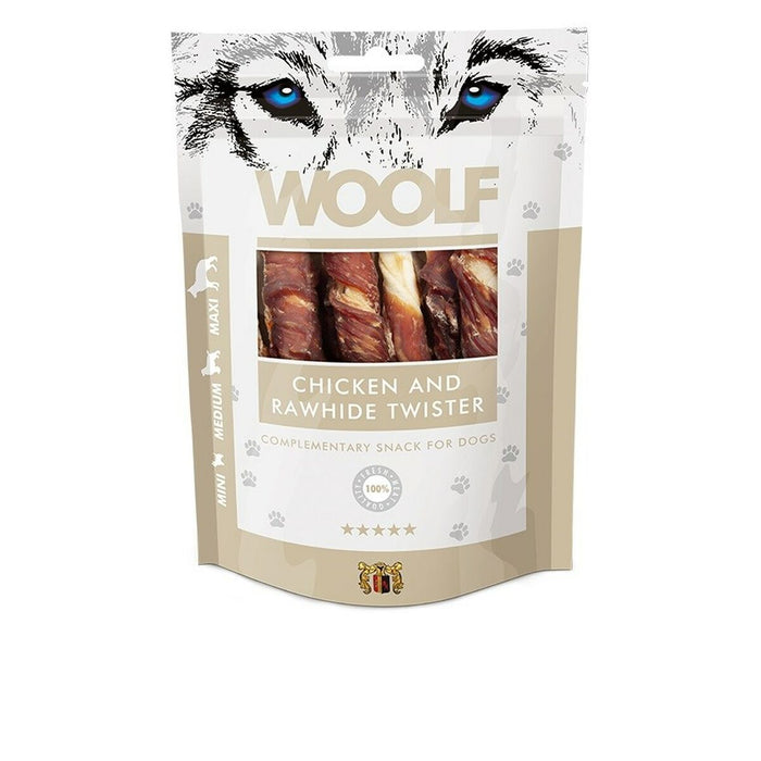 Gustare pentru câini Woolf Pui 100 g