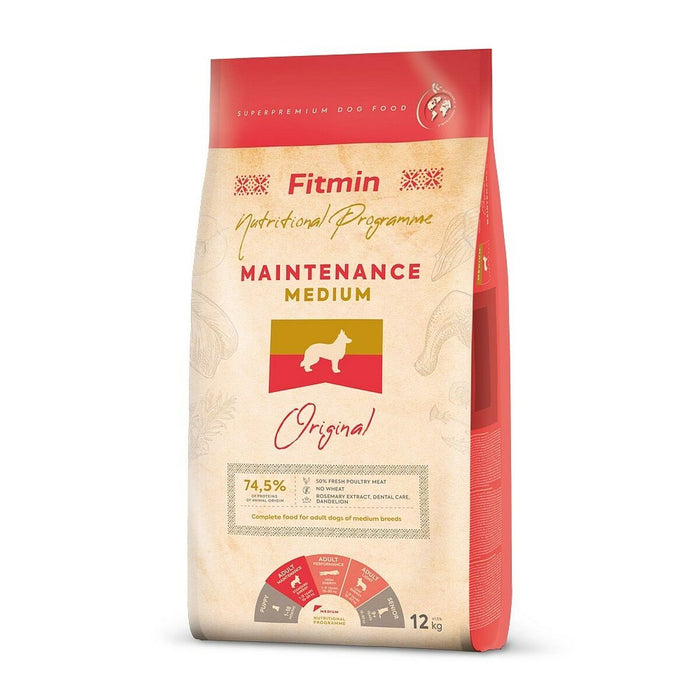 Nutreț Fitmin Maintenance Medium Adult Păsări 12 kg