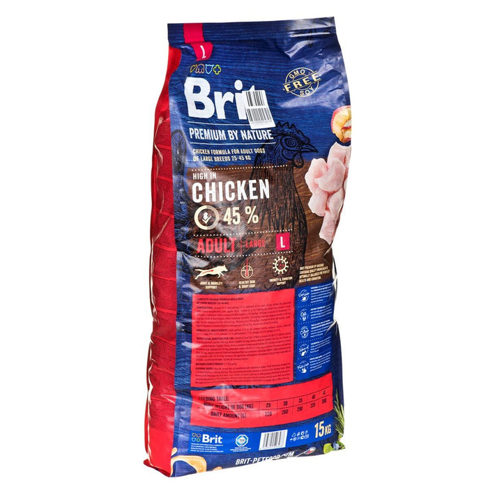 Nutreț Brit Nature Adult Large Adult Pui 20-40 Kg 15 kg