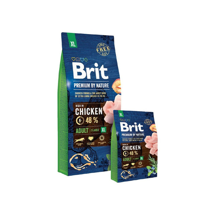 Nutreț Brit Premium by Nature Adult Adult Pui Somon 15 kg