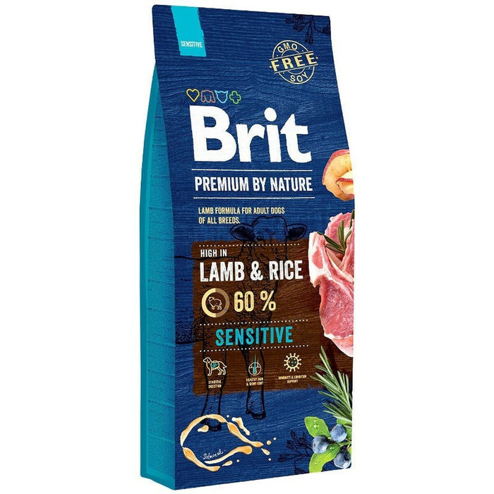Nutreț Brit Premium by Nature Sensitive Adult Carne de oaie 15 kg