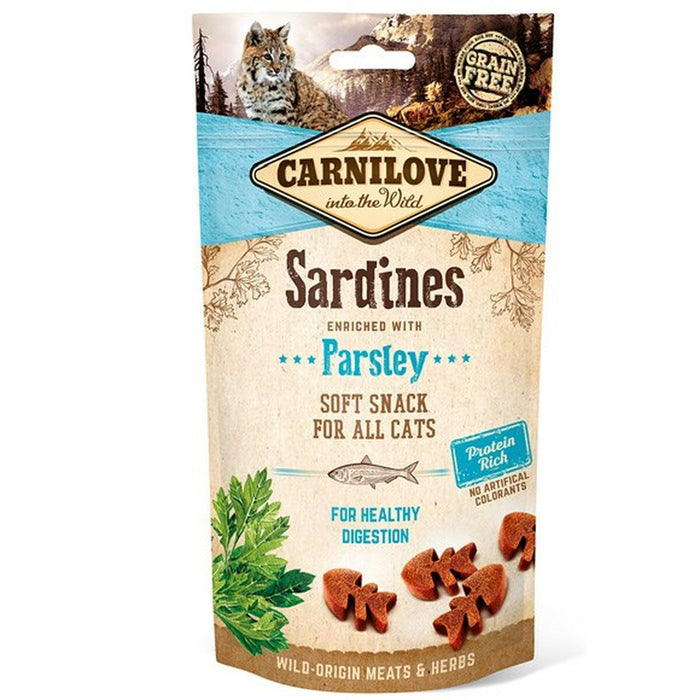 Snack for Cats Carnilove 8595602527236 50 g Bomboane Pește Pătrunjel