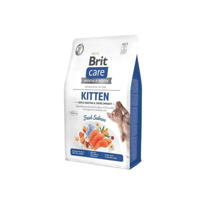 Mâncare pentru pisici Brit Grain-Free Kitten Immunity Somon 7 kg