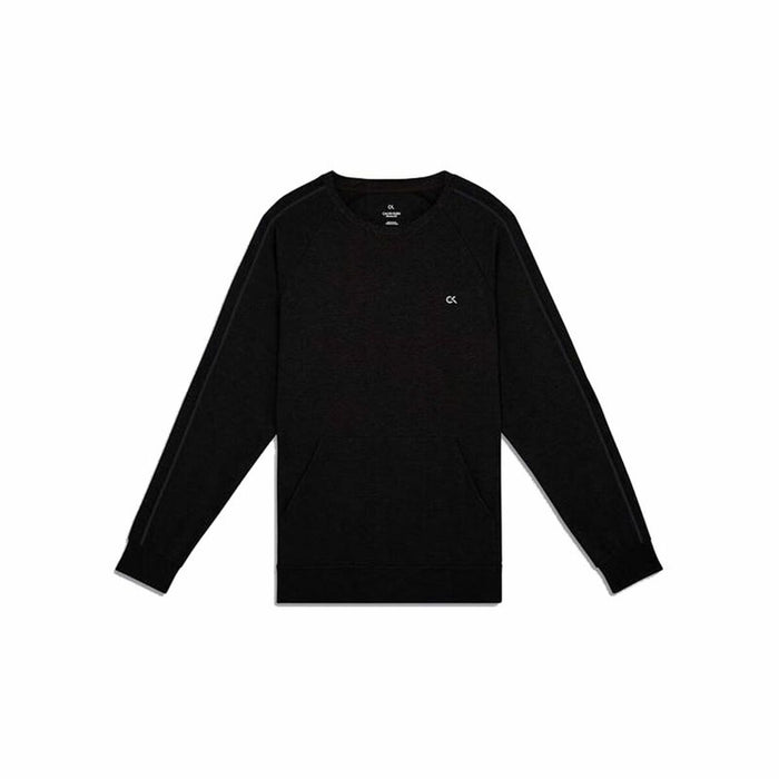 Hanorac fără Glugă Bărbați Calvin Klein Negru