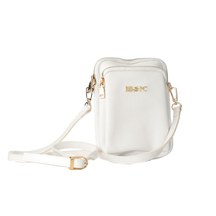 Geantă Damă Beverly Hills Polo Club 1102-WHITE Alb 12 x 17 x 4 cm