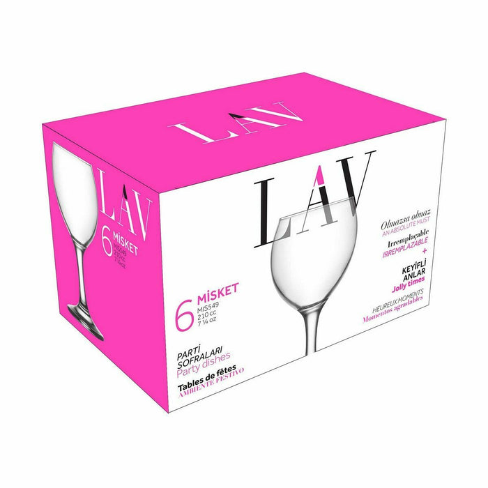 Set de pahare Inde Misket 210 ml (4 Unități)