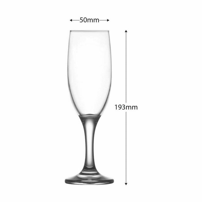 Pahar de șampanie Inde Misket Set 190 ml (4 Unități)