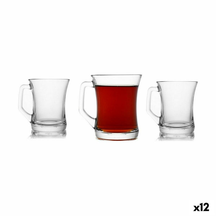 Set de Căni de Cafea LAV Zen+ 225 ml 3 Piese (12 Unități)