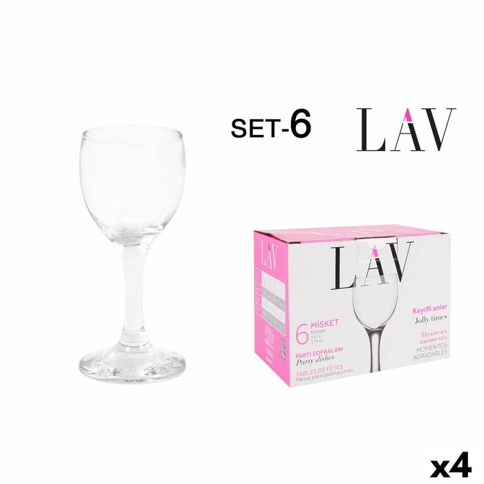 Set de pahare LAV Misket (4 Unități)