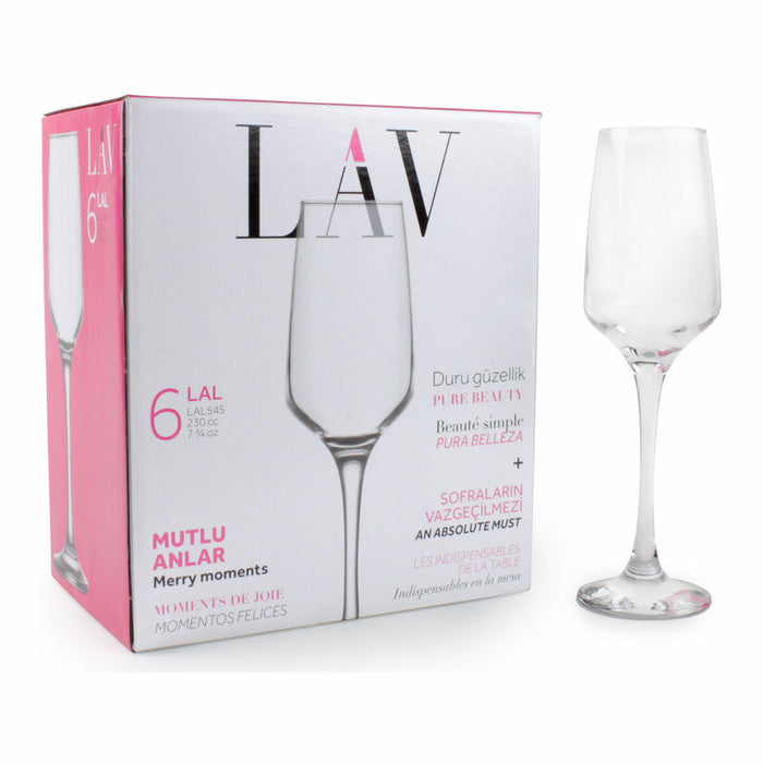 Set de pahare LAV LAL 230 cc (6 pcs)