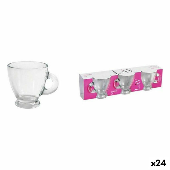 Set de Cafea LAV Roma 3 Piese (24 Unități) (95 ml)