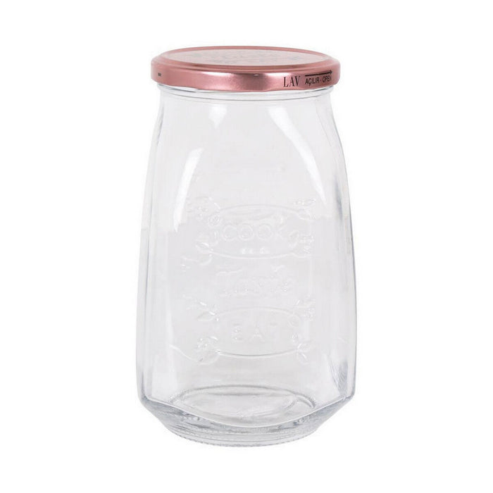 Borcan din Sticlă Transparentă Tasty Cu Capac