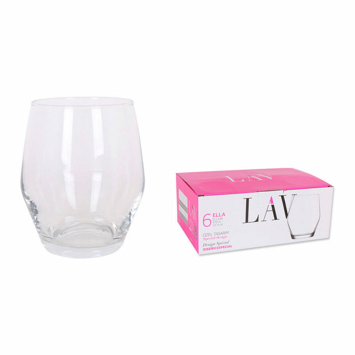 Set de pahare LAV Ella 370 cc (6 pcs)