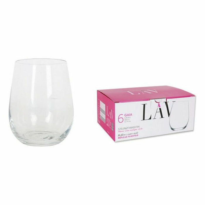 Set de pahare LAV Gaia (6 uds) (360 ml)
