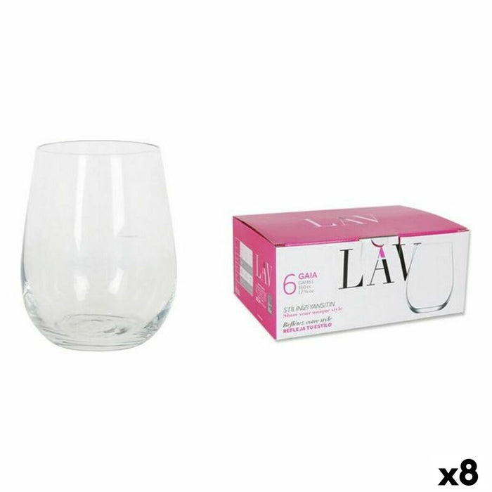 Set de pahare LAV 77821 6 Piese (8 Unități) (360 ml)