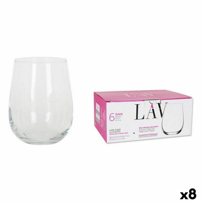 Set de pahare LAV 77949 6 Piese (8 Unități) (475 ml)