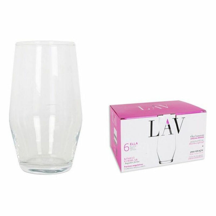 Set de pahare LAV Ella (6 uds) (495 ml)