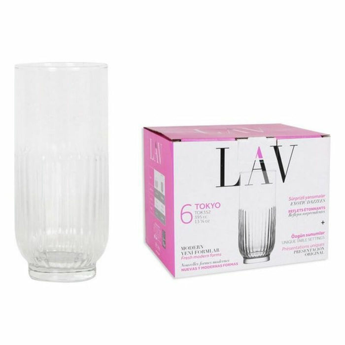Set de pahare LAV Tokyo (6 uds) (395 ml)