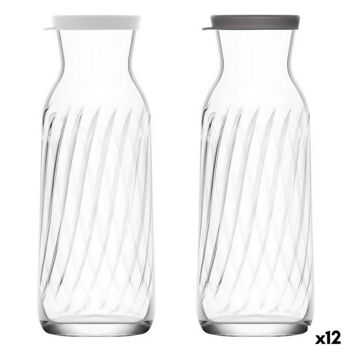 Sticlă (de pus lichide) LAV Cu Capac 1,2 L (12 Unități)